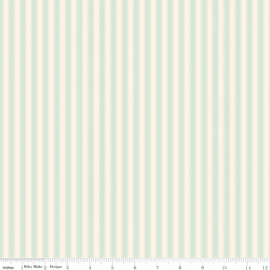 Rose & Violet's Bouquet des Fleur ~ Stripes ~ C17293-MINT