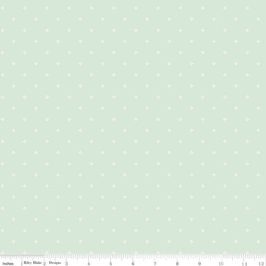 Rose & Violet's Bouquet des Fleur ~ Dots ~ C17294-MINT
