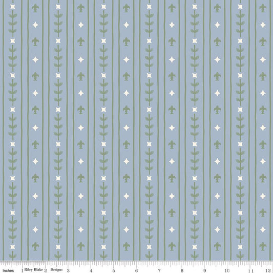 Faraway Kingdom ~ Royal Stripe ~ C17433-SKY