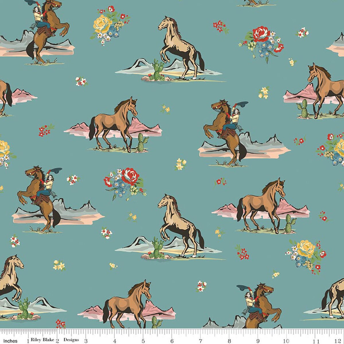 Cowgirl ~ Main ~ C17480-BLUE