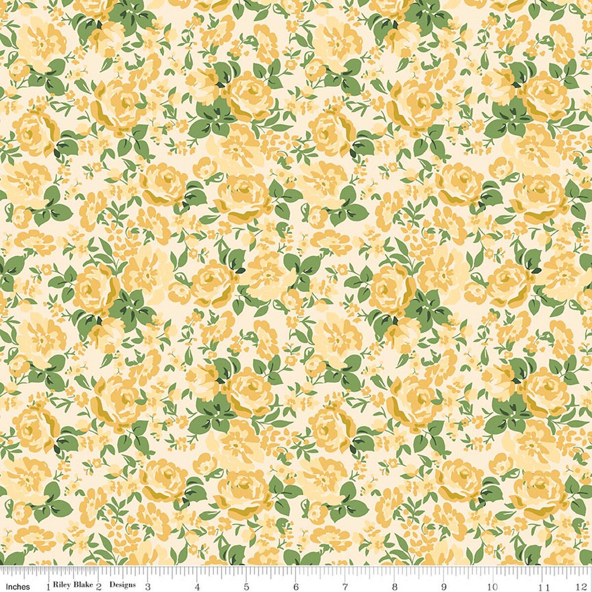 Cowgirl ~ Floral ~ C17481-YELLOW