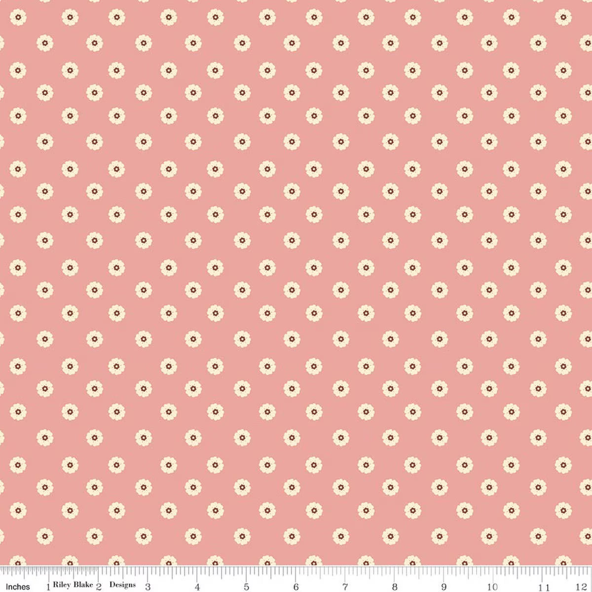 Cowgirl ~ Flower Dots ~ C17486-PINK
