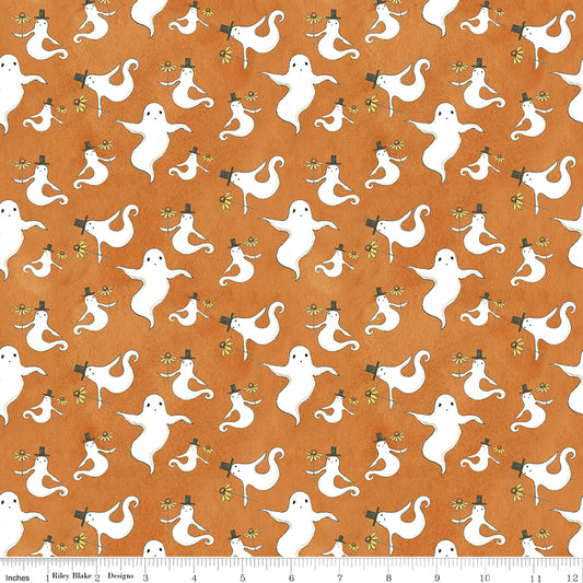 Spooky ~ Ghosts ~ C17571 ORANGE