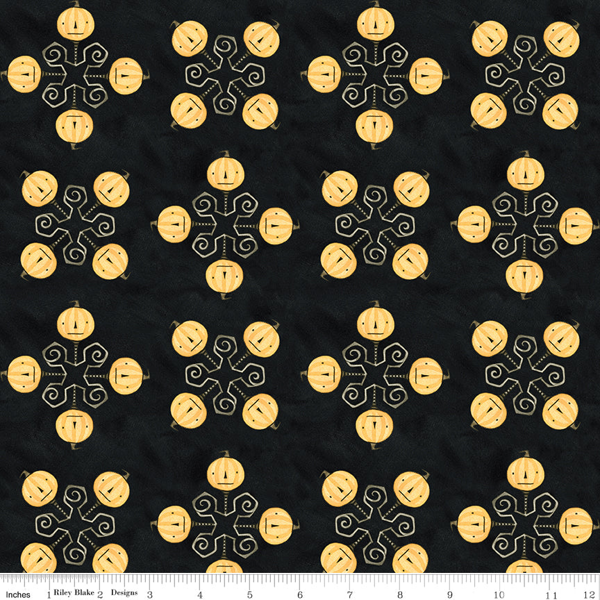 Spooky ~ Jacks ~ C17576 BLACK