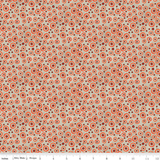 Spooky ~ Polka Dots ~ C17577 GREY