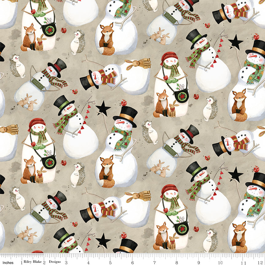 Northern Christmas ~ Snowmen ~ C17831-NEUTRAL
