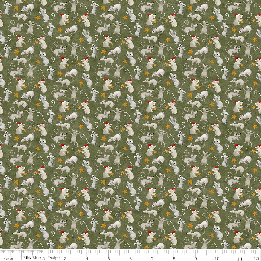 Northern Christmas ~ Mice ~ C17833-GREEN