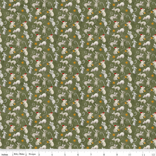 Northern Christmas ~ Mice ~ C17833-GREEN