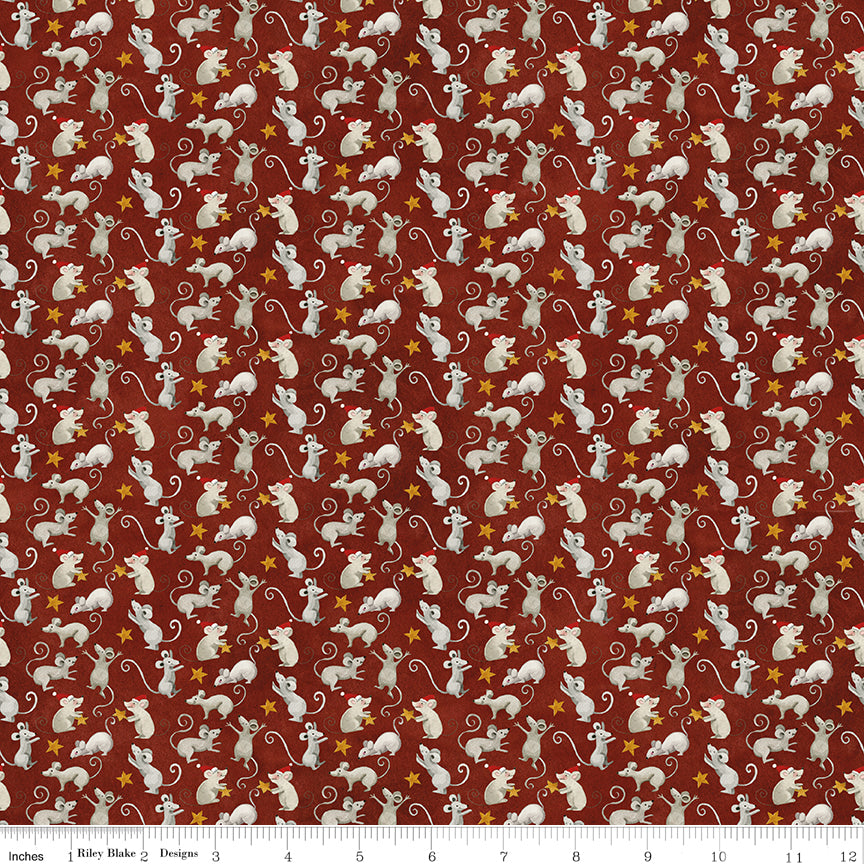Northern Christmas ~ Mice ~ C17833-RED