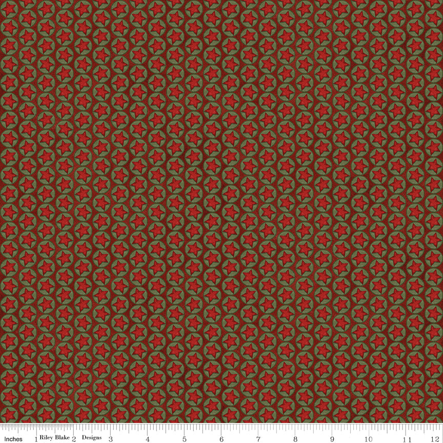 Northern Christmas ~ Stars ~ C17834-RED