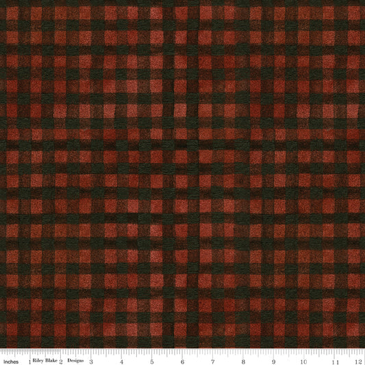 Northern Christmas ~ Buffalo Check ~ C17835-RED