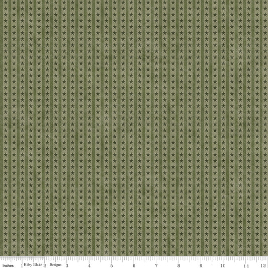 Northern Christmas ~ Star Stripes ~ C17836-GREEN