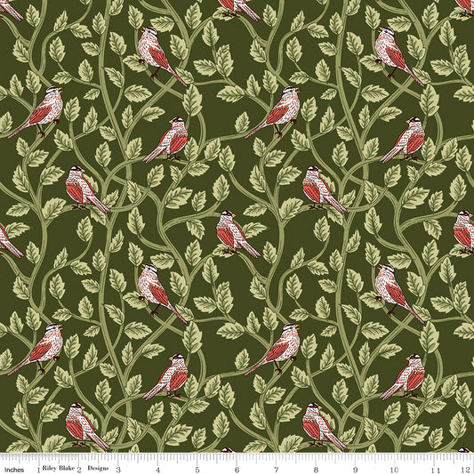 Tangled Garden ~ Birds ~ C18022-HUNTER