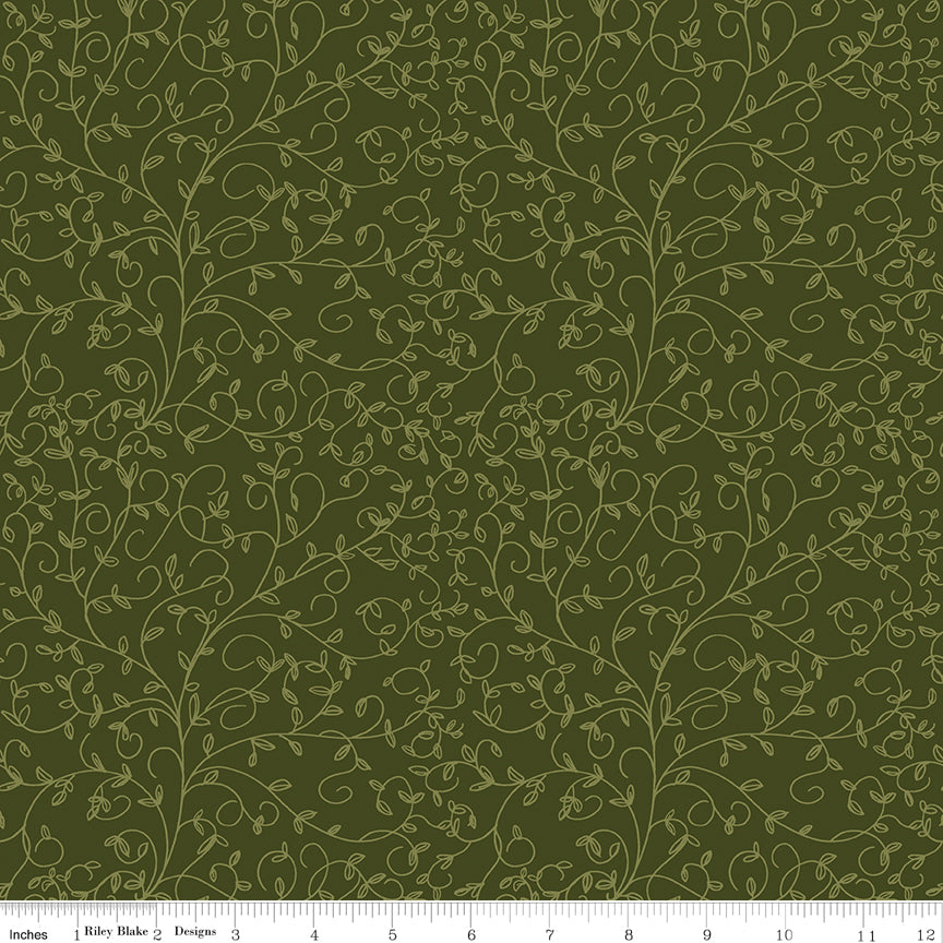 Tangled Garden ~ Vines ~ C18025-HUNTER