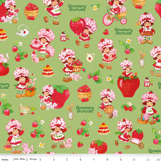 The World of Strawberry Shortcake |  Main Cream  C18560-GREEN