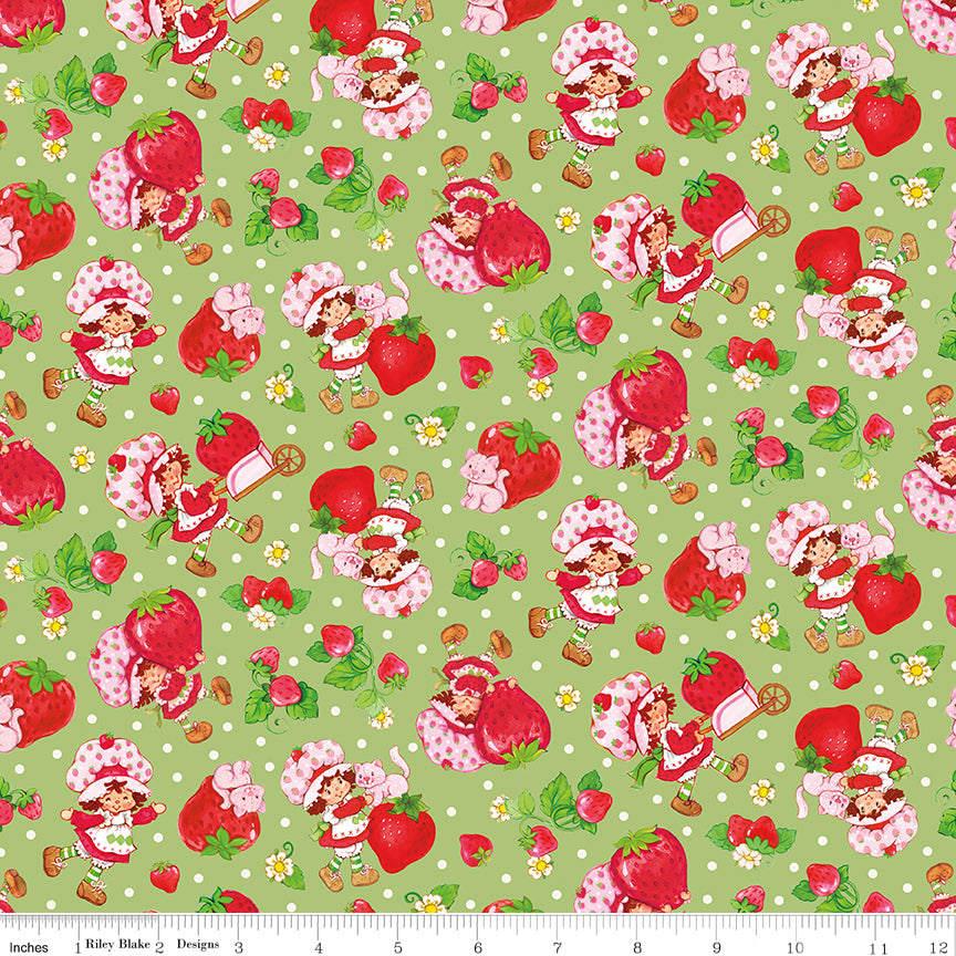 The World of Strawberry Shortcake |  Toss Cream C18561-GREEN