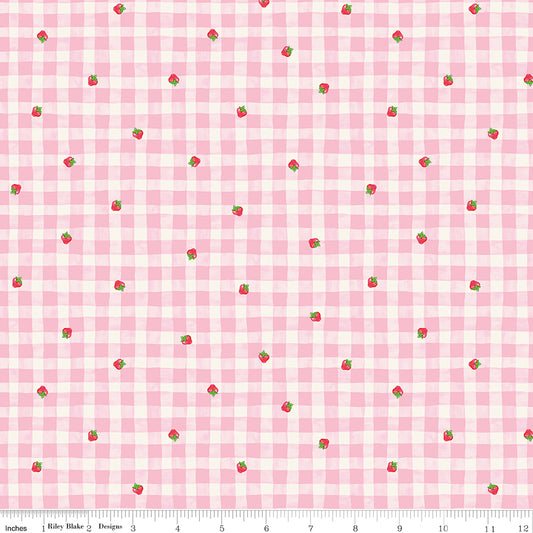 The World of Strawberry Shortcake |  Gingham Pink C18562-PINK