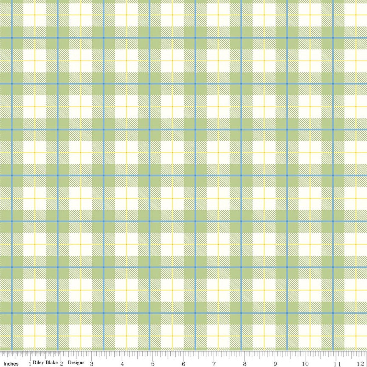 Peter Rabbit™ Spring ~ Plaid Honeydew ~ C18755-Honeydew