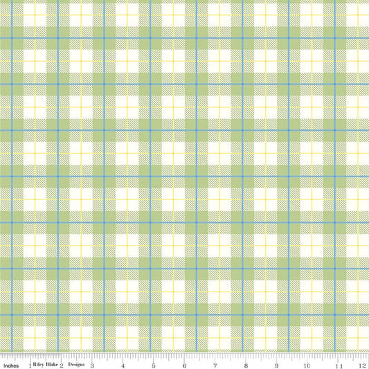 Peter Rabbit™ Spring ~ Plaid Honeydew ~ C18755-Honeydew