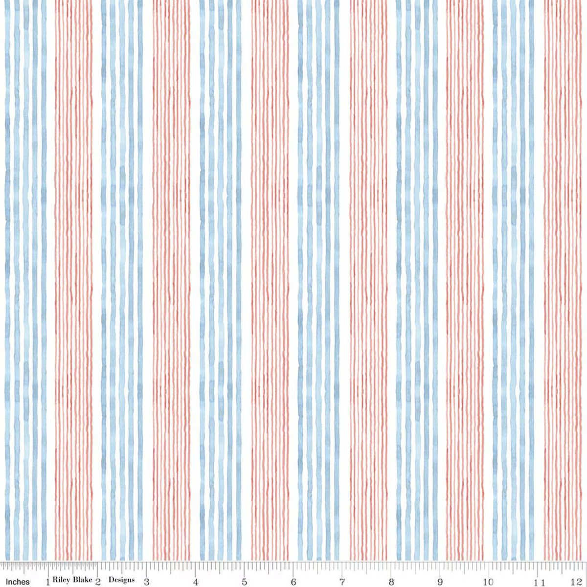 Sea Echoes ~ Stripes Coral ~ C18825-Coral