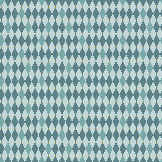 Santa's Fair | Diamonds Blue - C19206-BLUE