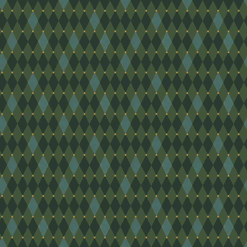Santa's Fair | Diamonds Green - C19206-GREEN