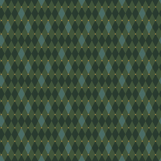 Santa's Fair | Diamonds Green - C19206-GREEN