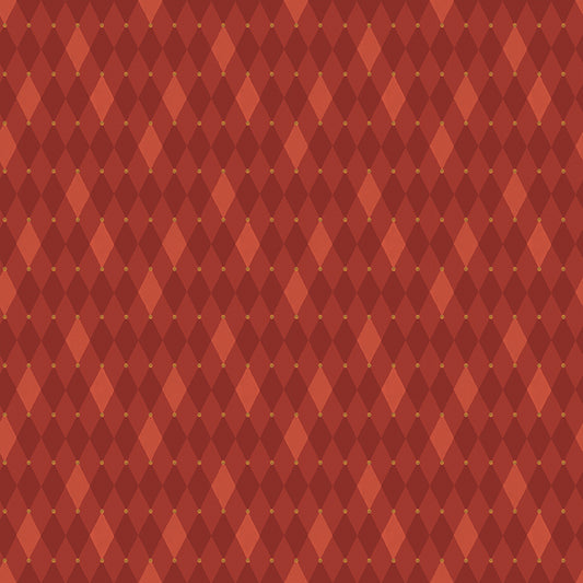 Santa's Fair | Diamonds Red - C19206-RED
