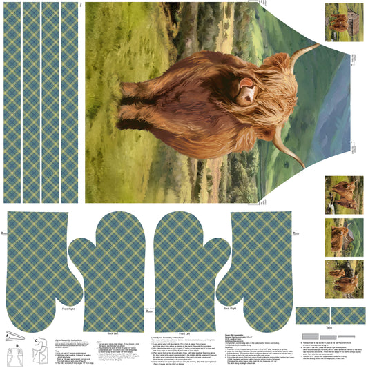 Highland Home ~ Apron Panel ~ C28695-76