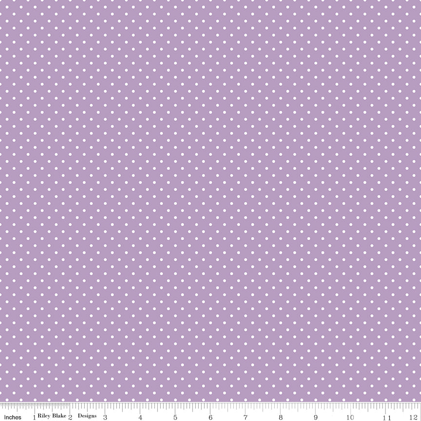 Swiss Dot ~ C670-125 LAVENDER