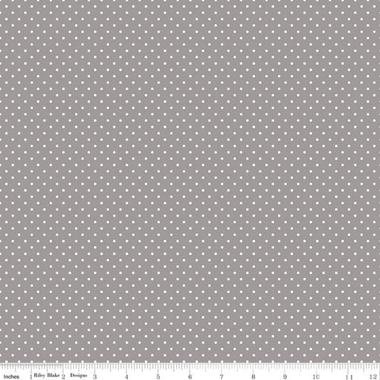 Swiss Dot ~ C670-GRAY