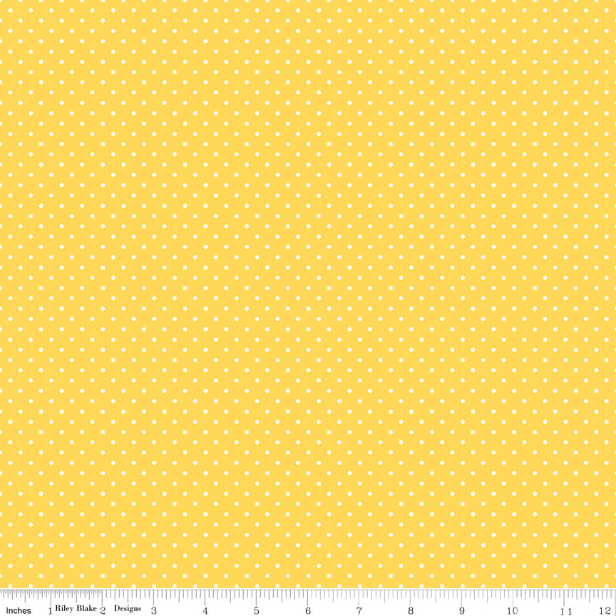 Swiss Dot ~ C670-YELLOW