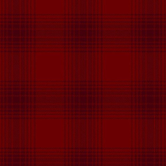 Minky Medley 2 ~ Wine Plaid Minky ~ M091422D  WINE