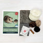 The Crafty Kit Company | Happy Hedgehogs Needle Felting Kit