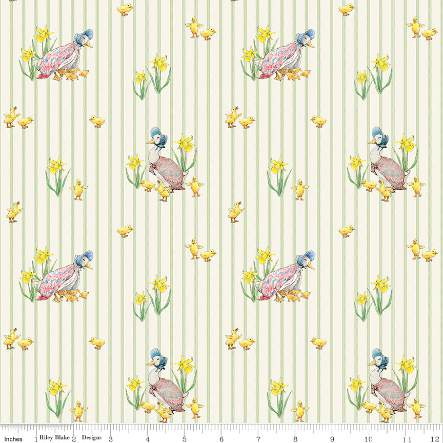 Peter Rabbit & Friends ~ Duck Stripe ~ CD15862-CLOUD