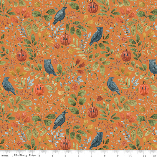 Trick or Treat ~ Foliage ~ CD15961-ORANGE