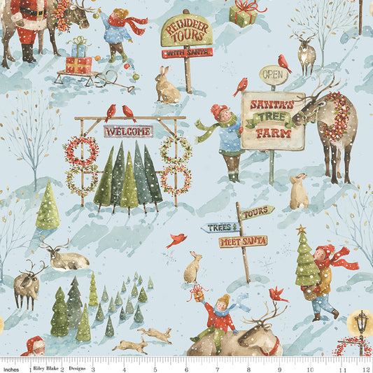 Santa's Tree Farm ~ Main ~ CD16450-SKY