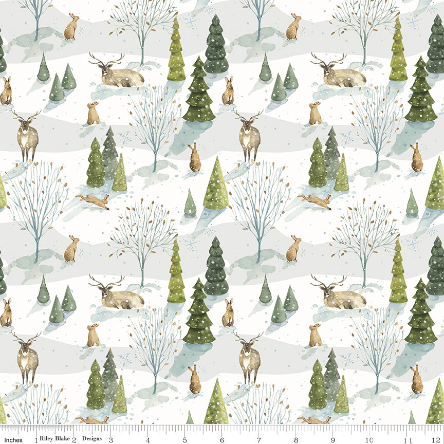 Santa's Tree Farm ~ Woodland ~ CD16451-SNOWY