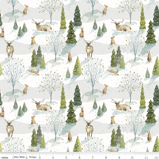 Santa's Tree Farm ~ Woodland ~ CD16451-SNOWY