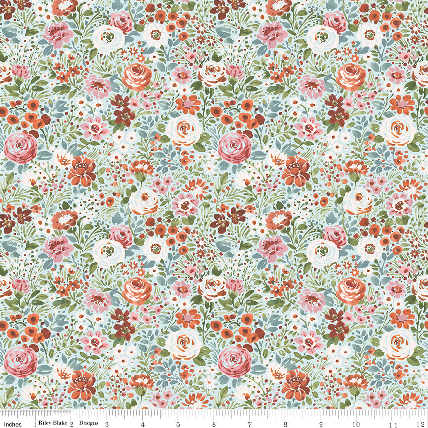 Sketchbook ~ Flower Garden ~ CD17522-BLUE