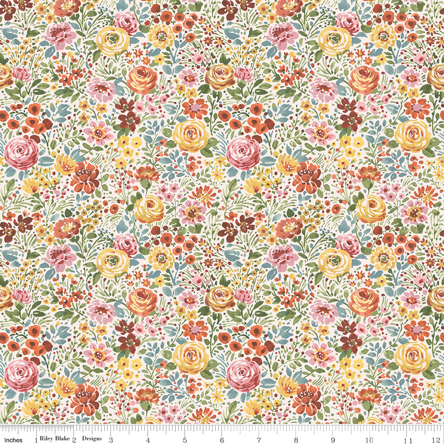 Sketchbook ~ Flower Garden ~ CD17522-CREAM