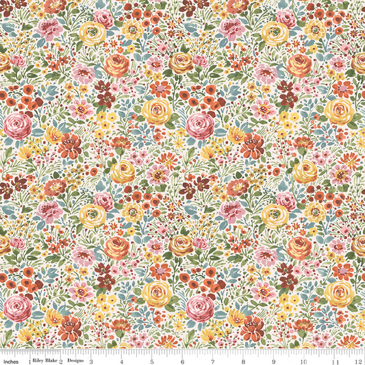 Sketchbook ~ Flower Garden ~ CD17522-CREAM