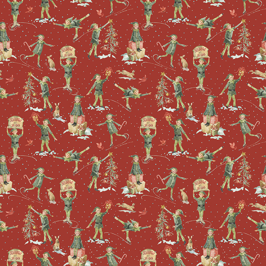 Santa's Fair | Elves Red - CD19203-RED