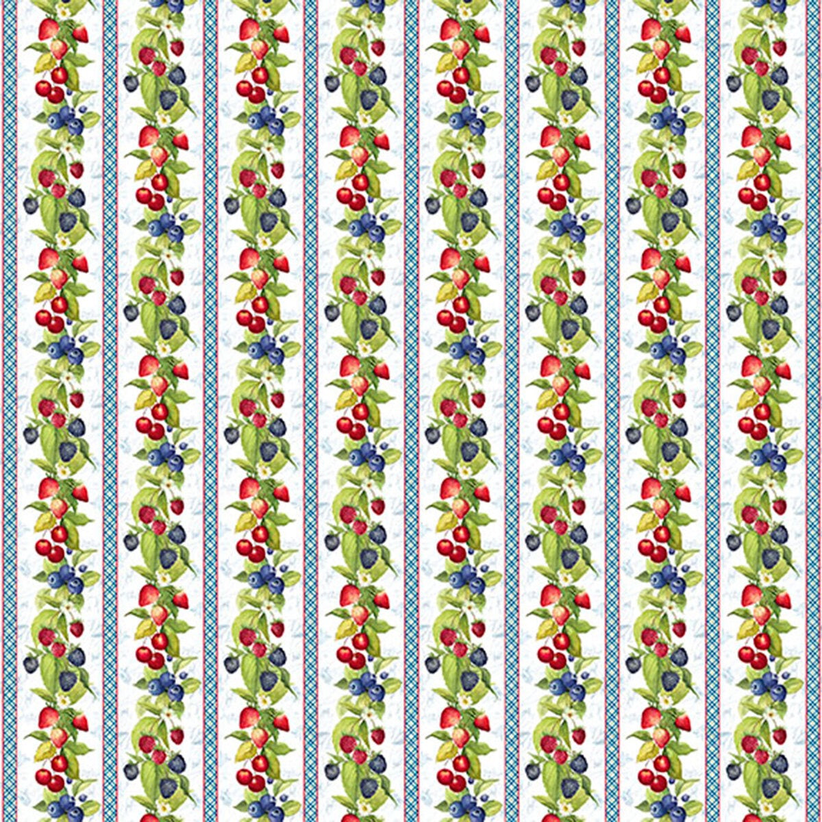 Patchwork Picnic ~ W105-011-053 Multi