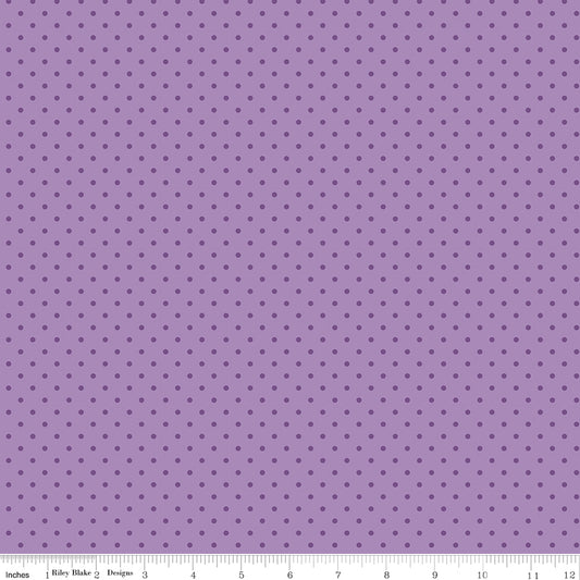 Hydrangeas in the Garden ~ Polka Dots ~ CPL16837-PURPLE