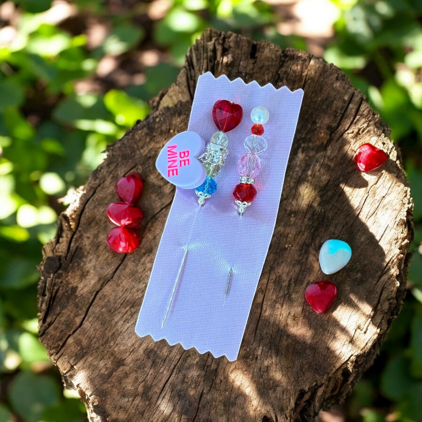 Jersey Girl Stitch Co | Candy Hearts Pin Set