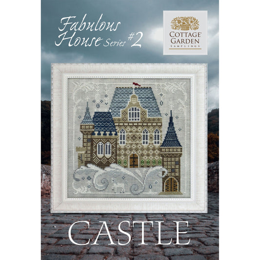 Cottage Garden Samplings | Fabulous House Series ~ Castle Pattern 2