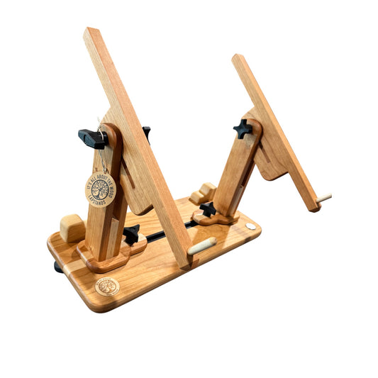 It's All About the Wood Lap | Table Stand - Small CHERRY Available end of October Perfect Retreat Size!