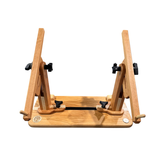 It's All About the Wood Lap | Table Stand - Small CHERRY Available end of October Perfect Retreat Size!