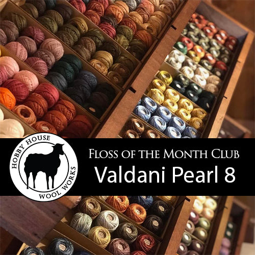 Floss of the Month Club | Valdani Pearl 8